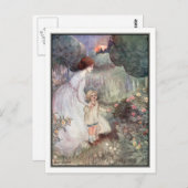  Zonnemoeder en zoon van Anne Anderson Briefkaart (Voorkant / Achterkant)