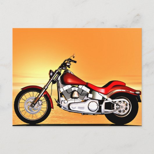 Zonnemotor Briefkaart (Voorkant)