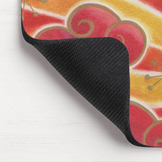 Zonnemousepad horizontaal muismat (Hoek)