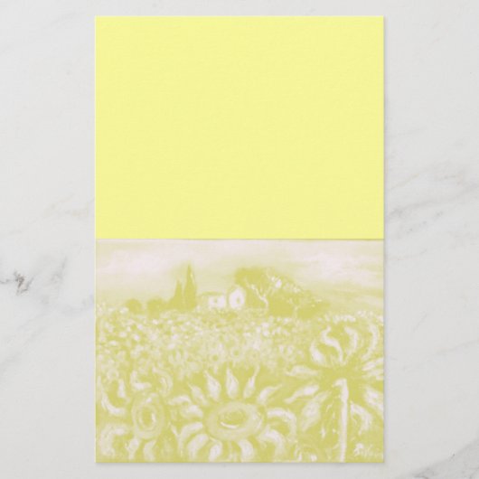 ZONNEN EN LANDEN IN TUSCANY BRIEFPAPIER (Voorkant)