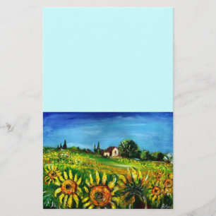 ZONNEN EN LANDEN IN TUSCANY BRIEFPAPIER