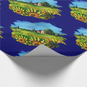 ZONNEN EN LANDEN IN TUSCANY CADEAUPAPIER (Hoek)