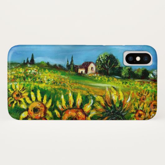 ZONNEN EN LANDEN IN TUSCANY Case-Mate iPhone CASE (Achterkant (horizontaal))