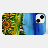 ZONNEN EN LANDEN IN TUSCANY Case-Mate iPhone CASE (Achterkant (horizontaal))