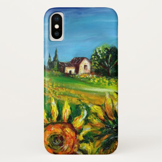 ZONNEN EN LANDEN IN TUSCANY Case-Mate iPhone CASE (Achterkant)