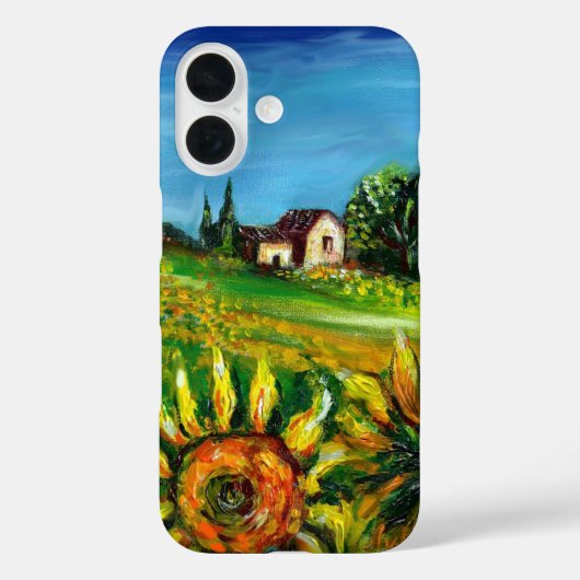 ZONNEN EN LANDEN IN TUSCANY Case-Mate iPhone CASE (Achterkant)
