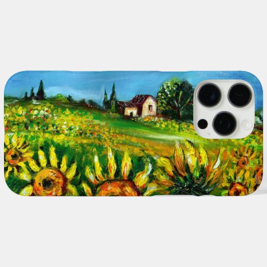 ZONNEN EN LANDEN IN TUSCANY Case-Mate iPhone CASE (Achterkant (horizontaal))