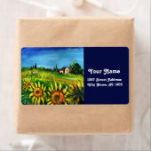 ZONNEN EN LANDEN IN TUSCANY ETIKET (Insitu)