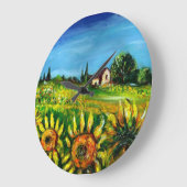 ZONNEN EN LANDEN IN TUSCANY GROTE KLOK (Hoek)