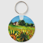 ZONNEN EN LANDEN IN TUSCANY SLEUTELHANGER (Achterkant)