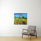 ZONNEN EN LANDEN IN TUSCANY WANDKLEED (In Situ (horizontaal))