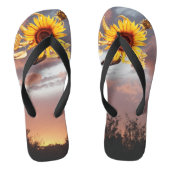 ZONNEN EN SUMMER SUNSET TEENSLIPPERS (Voetbed)