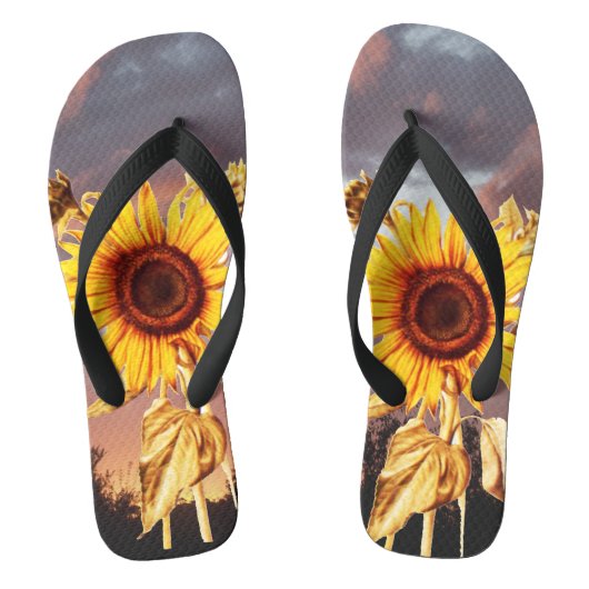 ZONNEN EN SUMMER SUNSET TEENSLIPPERS (Voetbed)
