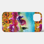 ZONNEN EN ZWARTE ROOSTER Case-Mate iPhone CASE (Achterkant (horizontaal))