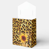 ZONNEN MET LEOPARD FUR BOW SUMMER PARTIJ BEDANKDOOSJES (Geopend)