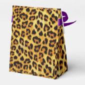 ZONNEN MET LEOPARD FUR BOW SUMMER PARTIJ BEDANKDOOSJES (Achterkant)
