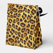 ZONNEN MET LEOPARD FUR BOW SUMMER PARTIJ BEDANKDOOSJES (Achterkant)