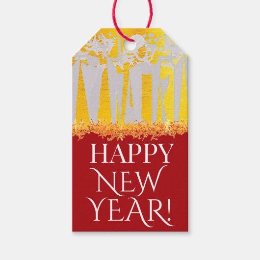 ZONNEN! SUNSHINE! FEESTDAGEN IN HET CENTRAL PARK!  CADEAULABEL (Voorkant)