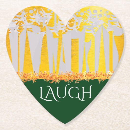 ZONNEN! SUNSHINE! FEESTDAGEN IN HET CENTRAL PARK!  KARTONNEN ONDERZETTERS (Voorkant)