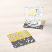 ZONNEN! SUNSHINE! FEESTDAGEN IN HET CENTRAL PARK!  KARTONNEN ONDERZETTERS (Insitu)