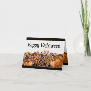ZONNEN! SUNSHINE! FIJNE HALLOWEEN! :) BEDANKKAART