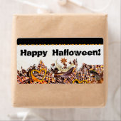 ZONNEN! SUNSHINE! FIJNE HALLOWEEN! :) ETIKET (Insitu)