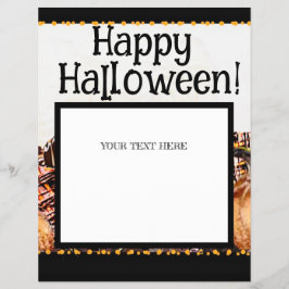 ZONNEN! SUNSHINE! FIJNE HALLOWEEN! :) FLYER