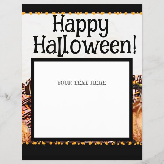 ZONNEN! SUNSHINE! FIJNE HALLOWEEN! :) FLYER (Voorkant)