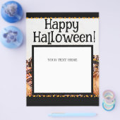 ZONNEN! SUNSHINE! FIJNE HALLOWEEN! :) FLYER (Enkel)