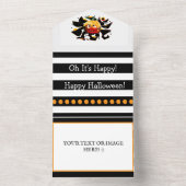 ZONNEN! SUNSHINE! HALLOWEEN ZONNESCHIJN! ALL IN ONE UITNODIGING (Binnen)