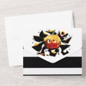 ZONNEN! SUNSHINE! HALLOWEEN ZONNESCHIJN! ALL IN ONE UITNODIGING (Achterkant)