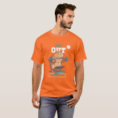 Zonnen uit, lunges uit t-shirt (Voorkant volledig)