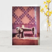 Zonnenaaimachine Wenskaart Kaart (Gele Bloem)