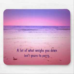 Zonneoceaan, met een kaasdop muismat