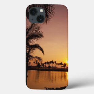 Zonneomgeving op Anaeho'omalu Bay, Big Island Case-Mate iPhone Case