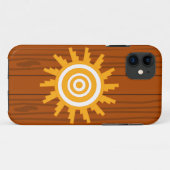 Zonneontwerp Case-Mate iPhone Case (Achterkant (horizontaal))