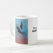 Zonneopend Owl Schilderen "het is een hoer"! Koffiemok (Voorkant links)
