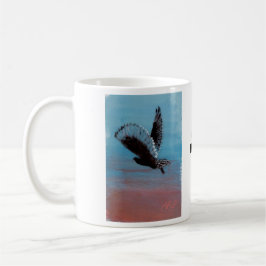 Zonneopend Owl Schilderen "het is een hoer"! Koffiemok