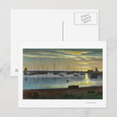 Zonneopgang bij de oude haven briefkaart (Voorkant / Achterkant)