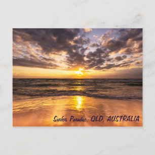 Zonneopgang bij het Briefkaart van het Paradijs Su