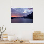 Zonneopgang bij het meer St. Mary Poster (Keuken)