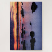 Zonneopgang bij Mono Lake's Black Point Legpuzzel (Verticaal)