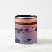 Zonneopgang bij Mono Lake's Black Point Mok (Midden)