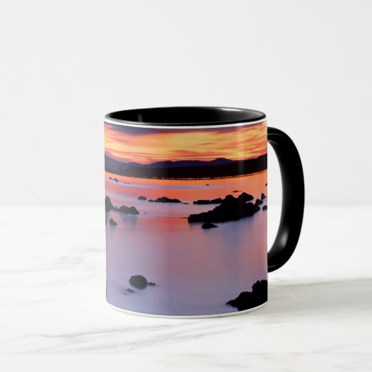 Zonneopgang bij Mono Lake's Black Point Mok (Voorkant rechts)