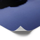 Zonneopgang bij Mono Lake's Black Point Poster (Hoek)