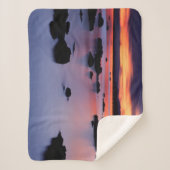 Zonneopgang bij Mono Lake's Black Point Sherpa Deken (Voorkant)