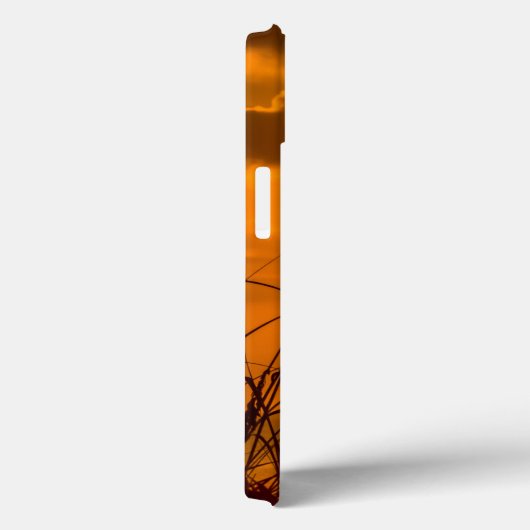 Zonneopgang door het gras Case-Mate iPhone case (Achterkant / Rechts)