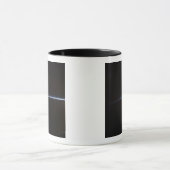 Zonneopgang gezien in de ruimte mok (Midden)