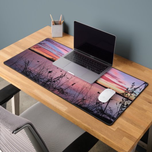 Zonneopgang in de Duck Blind Bureaumat (Kantoor 2)