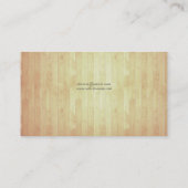 Zonneopgang in de Duck Blind Visitekaartje (Achterkant)